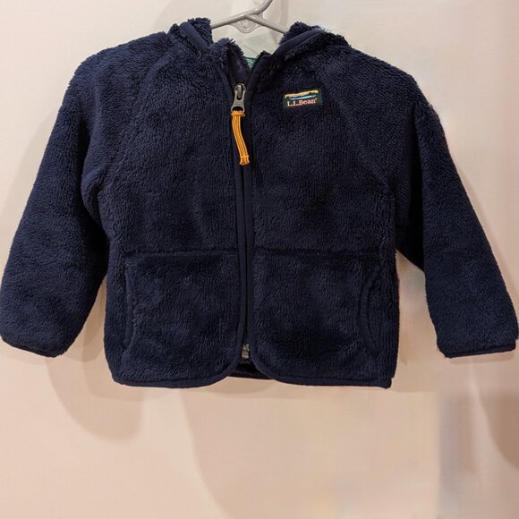 L.L. Bean Infants' Hi-Pile Fleece Jacket (With Hood) - Picture 2 of 15